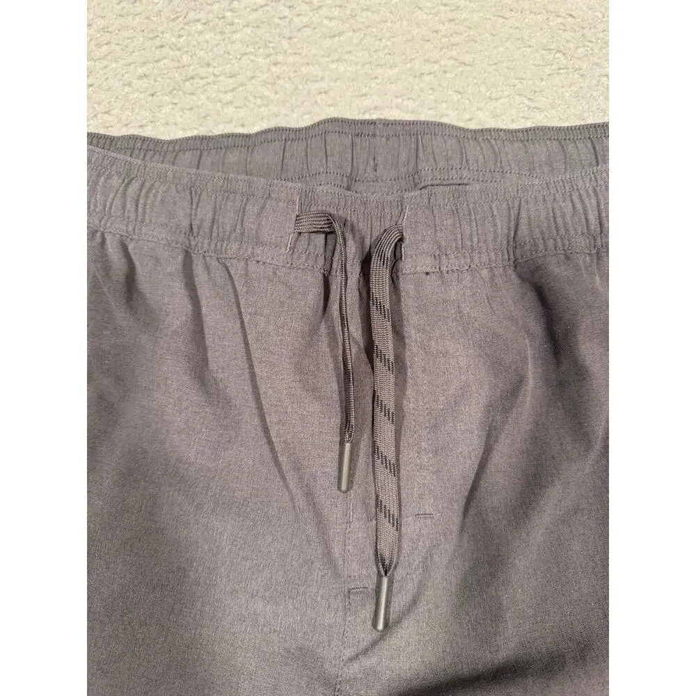 L.L.Bean Mens Pants Grey‎ Jogger Activewear Zippered Pocket Performance Large L - Picture 4 of 11